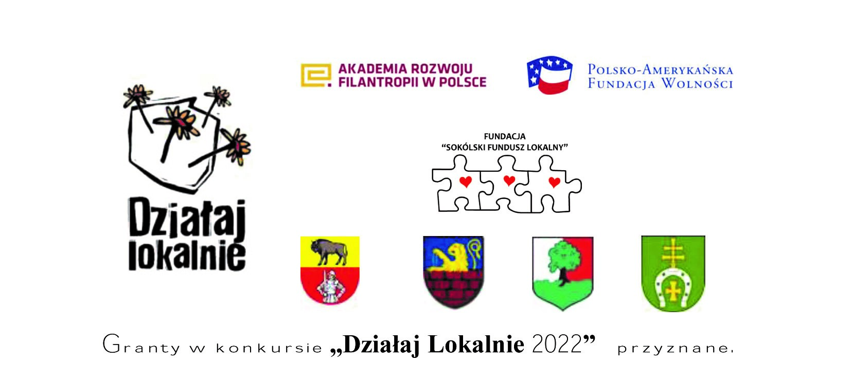 logo działaj lokalnie_Granty w Konkursie Działaj Lokalnie 2022 Przyznane
