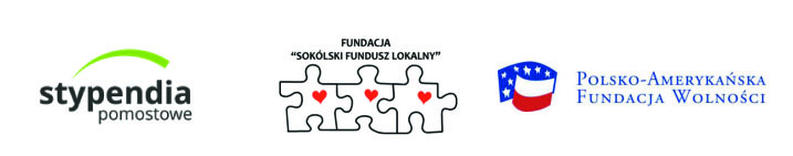logo_stypendia pomostowe, fundacja sokólski fundusz lokalny, Polsko Amerykańska Fundacja Wolności