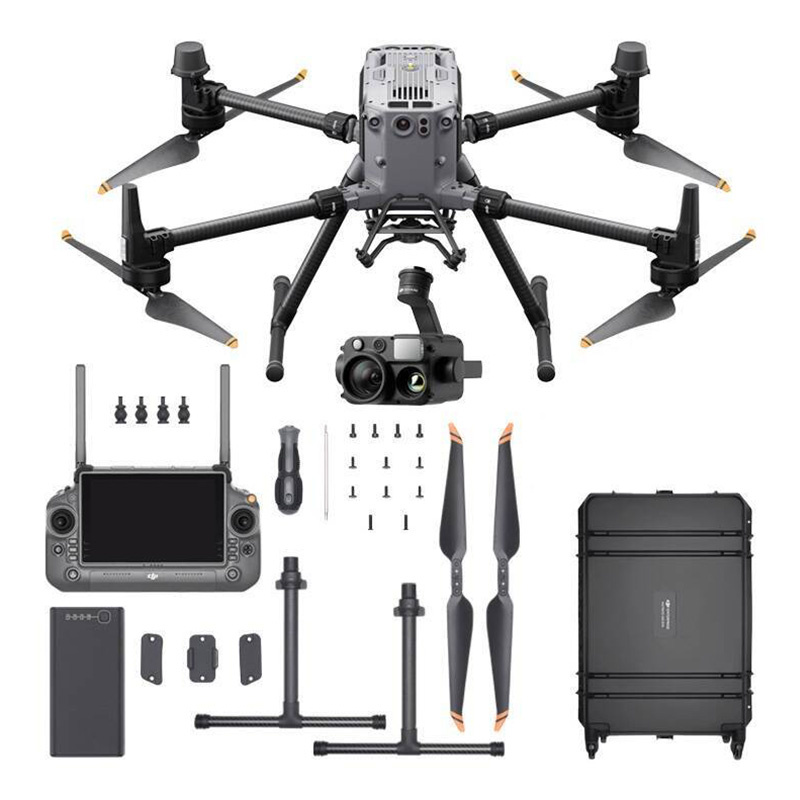 dron z wyposażeniem