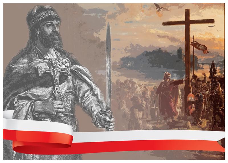 INFOGRAFIKA_14 kwietnia. Narodowe Święto Chrztu Polski