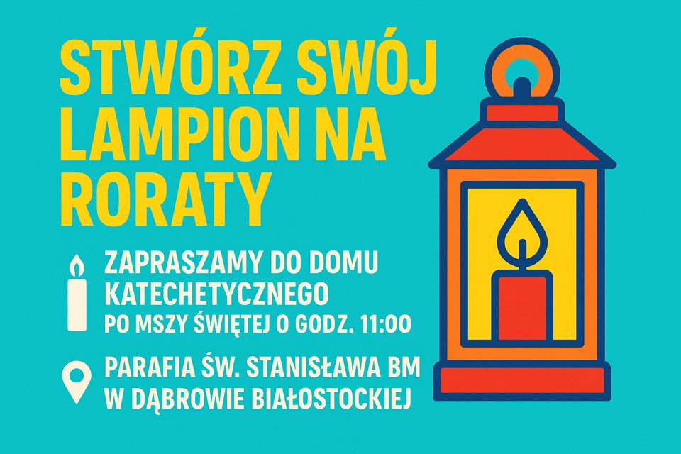 INFOGRAFIKA_Zrób swój własny lampion na Roraty!.