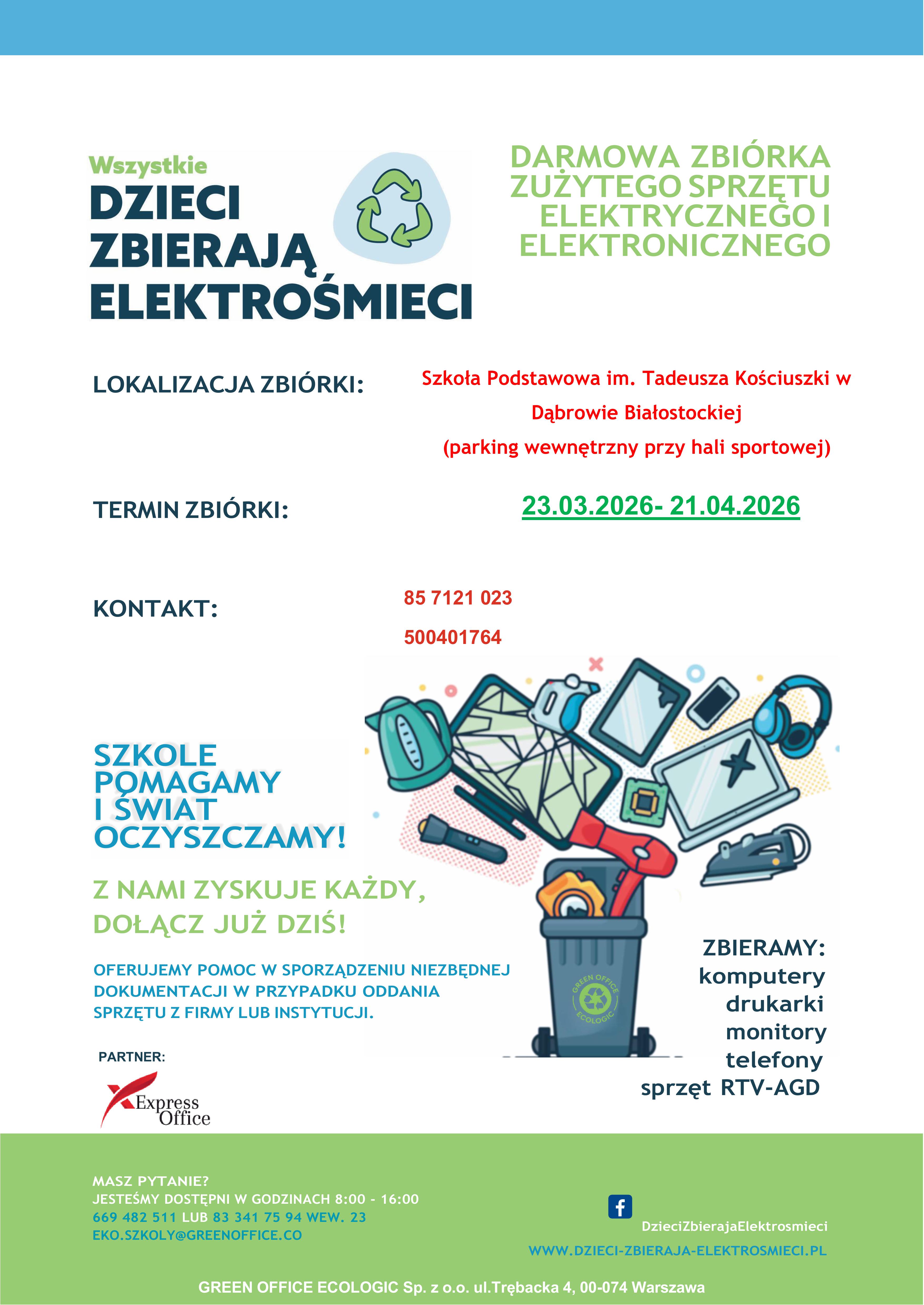 INFOGRAFIKA_&bdquo;Wszystkie dzieci zbierają elektrośmieci&rdquo;