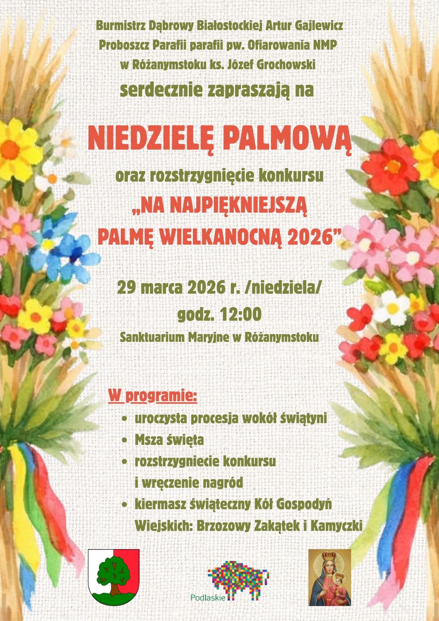 INFOGRAFIKA_ROZSTRZYGNIĘCIE KONKURSU „NA NAJPIĘKNIEJSZĄ PALMĘ WIELKANOCNĄ 2026”